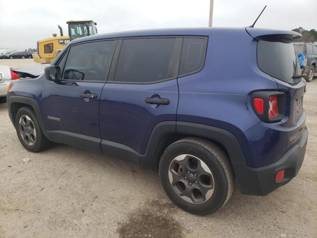 ZACCJAAW2GPC59368 - 2016 JEEP RENEGADE SPORT BLUE photo 2