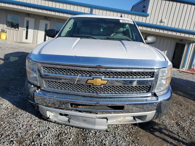 1GCRKSE79CZ204881 - 2012 CHEVROLET SILVERADO K1500 LT WHITE photo 5