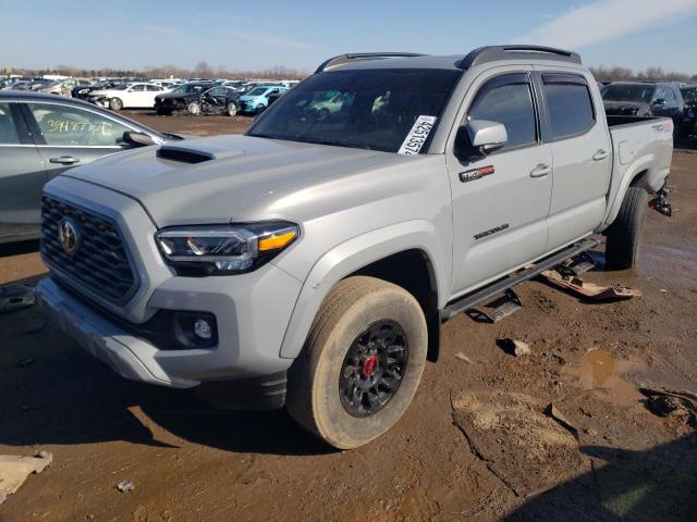 3TMCZ5AN9LM363179 - 2020 TOYOTA TACOMA DOUBLE CAB GRAY photo 1