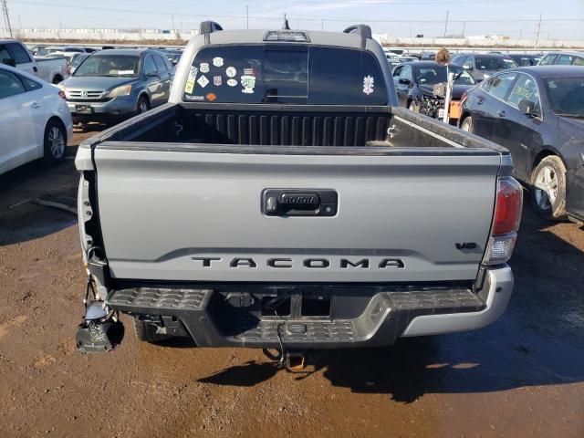 3TMCZ5AN9LM363179 - 2020 TOYOTA TACOMA DOUBLE CAB GRAY photo 6