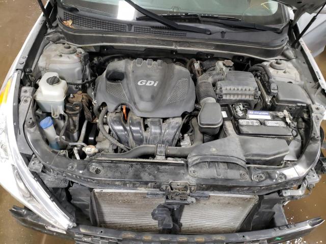 5NPEB4ACXDH713710 - 2013 HYUNDAI SONATA GLS SILVER photo 11