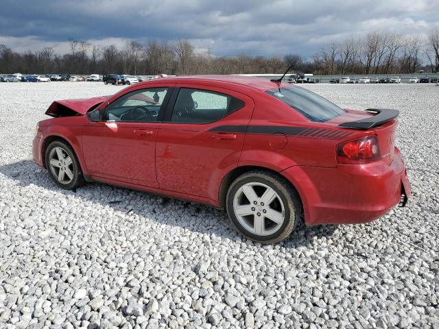 1C3CDZAB1DN518802 - 2013 DODGE AVENGER SE RED photo 2