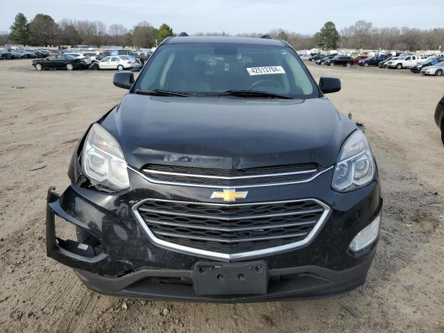 2GNALCEK2H6303198 - 2017 CHEVROLET EQUINOX LT BLACK photo 5