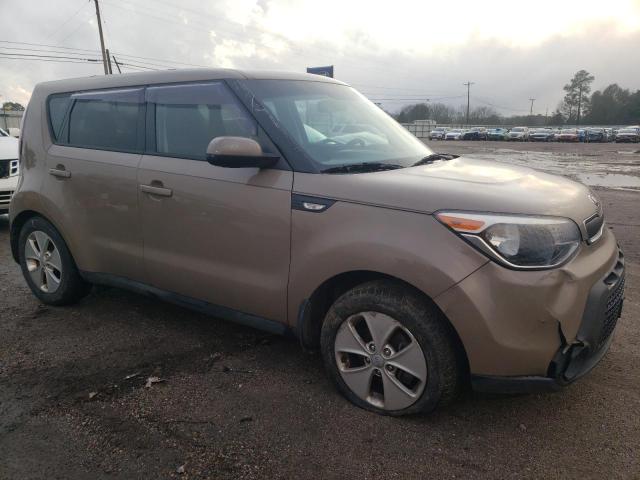 KNDJN2A24E7092858 - 2014 KIA SOUL TAN photo 4