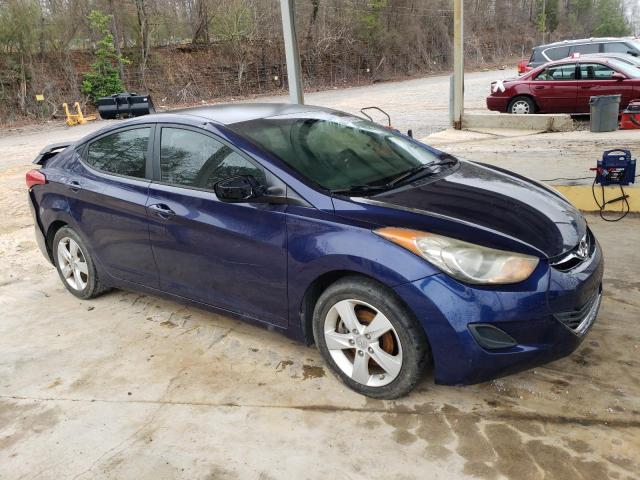 5NPDH4AE5BH045632 - 2011 HYUNDAI ELANTRA GLS BLUE photo 4