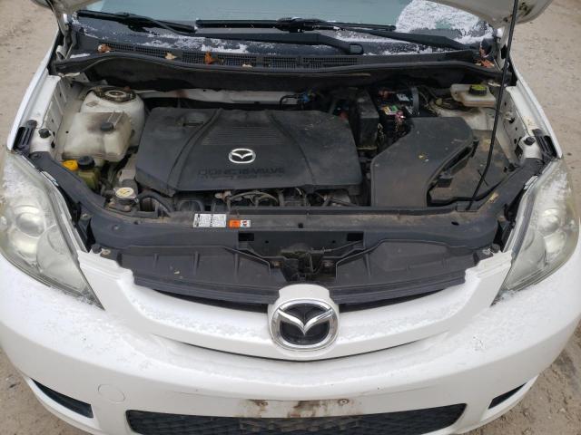 JM1CR293160116294 - 2006 MAZDA 5 WHITE photo 11