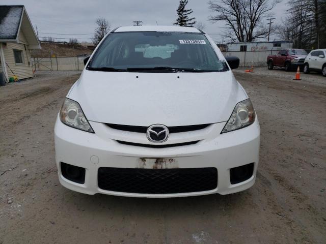 JM1CR293160116294 - 2006 MAZDA 5 WHITE photo 5