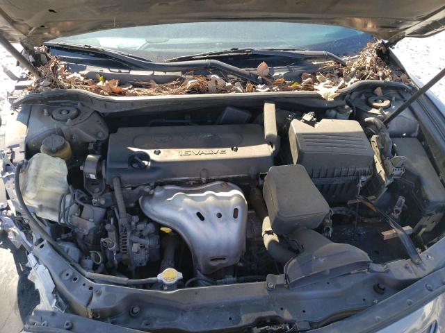 4T1BE46K98U219761 - 2008 TOYOTA CAMRY CE GRAY photo 11