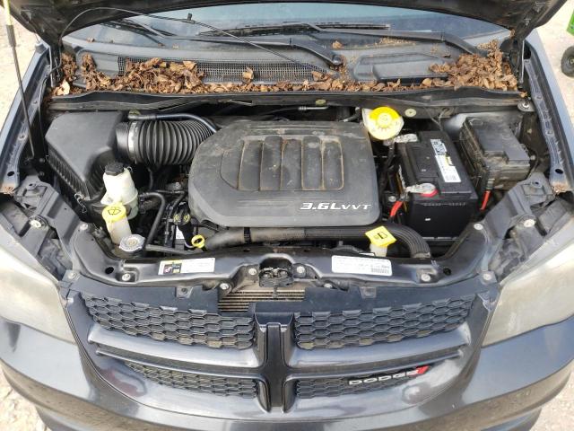 2C4RDGEG4ER151124 - 2014 DODGE GRAND CARA R/T GRAY photo 12