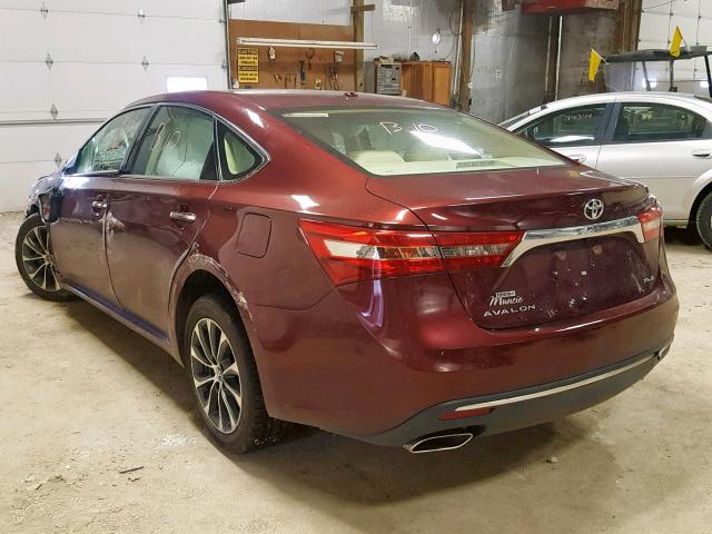 4T1BK1EBXHU254916 - 2017 TOYOTA AVALON XLE  photo 3