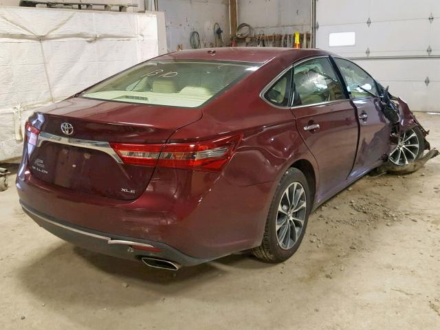 4T1BK1EBXHU254916 - 2017 TOYOTA AVALON XLE  photo 4