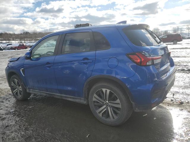 JA4AR3AU7LU009198 - 2020 MITSUBISHI OUTLANDER ES BLUE photo 2