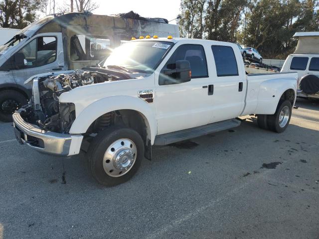 1FTXW42R88EA73969 - 2008 FORD F450 SUPER DUTY WHITE photo 1