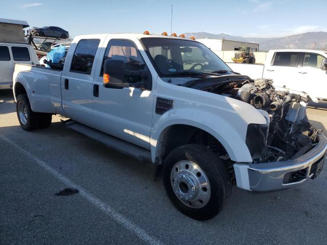 1FTXW42R88EA73969 - 2008 FORD F450 SUPER DUTY WHITE photo 4