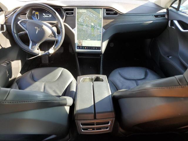 5YJSA1S11EFP47794 - 2014 TESLA MODEL S GRAY photo 8