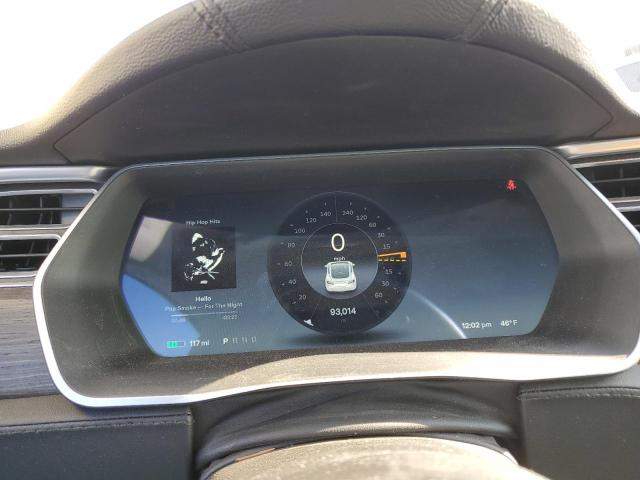 5YJSA1S11EFP47794 - 2014 TESLA MODEL S ნაცრისფერი ფოტო 9