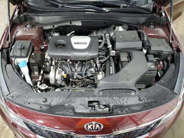 5XXGU4L16KG303882 - 2019 KIA OPTIMA EX RED photo 11