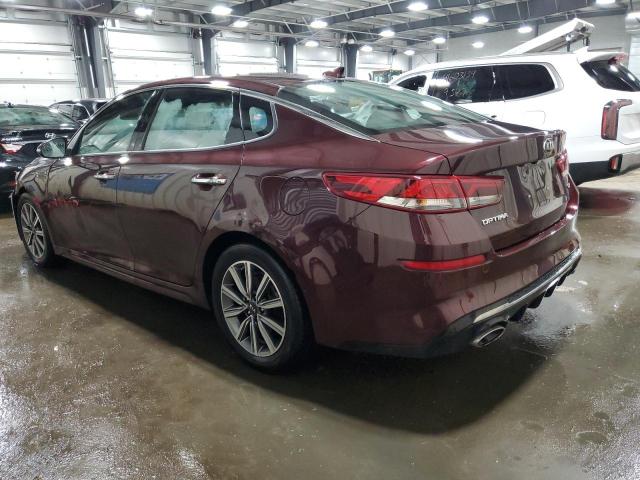 5XXGU4L16KG303882 - 2019 KIA OPTIMA EX RED photo 2