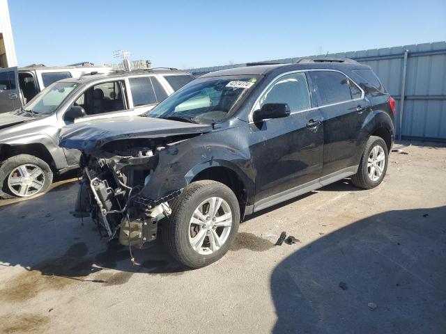 2GNFLGEK0E6290296 - 2014 CHEVROLET EQUINOX LT BLACK photo 1