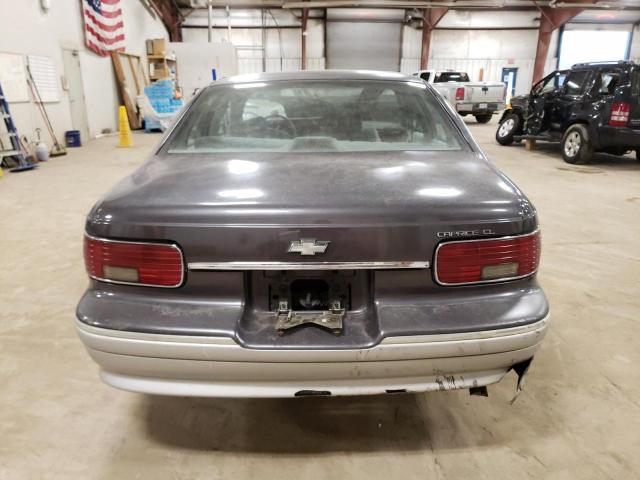 1G1BL53E6PR106388 - 1993 CHEVROLET CAPRICE CLASSIC GRAY photo 6