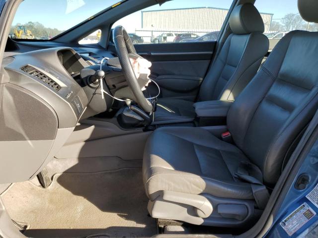 19XFA16949E001773 - 2009 HONDA CIVIC EXL ლურჯი ფოტო 7