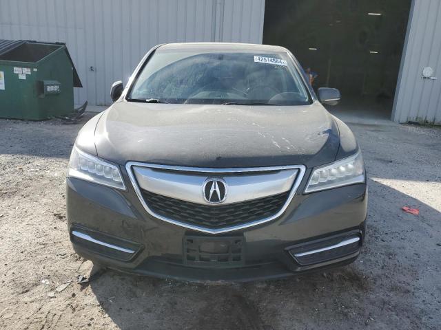 5FRYD4H27GB043524 - 2016 ACURA MDX CHARCOAL photo 5