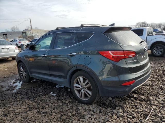 5XYZU3LA6DG085671 - 2013 HYUNDAI SANTA FE S GRAY photo 2