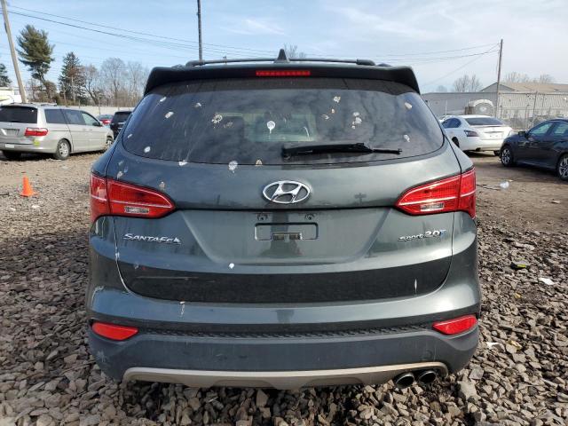 5XYZU3LA6DG085671 - 2013 HYUNDAI SANTA FE S GRAY photo 6