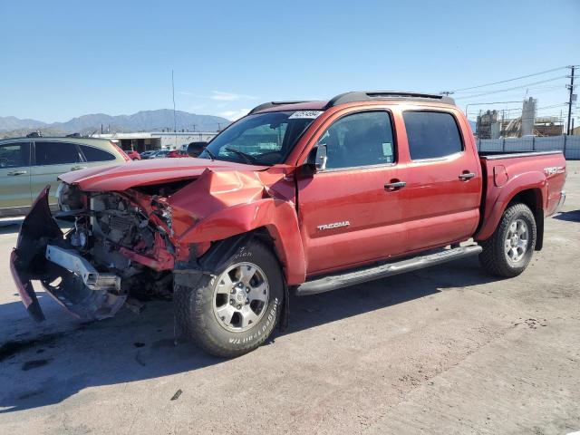 3TMLU4EN9FM187497 - 2015 TOYOTA TACOMA DOUBLE CAB RED photo 1