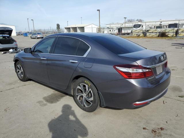 1HGCR2F33GA134460 - 2016 HONDA ACCORD LX GRAY photo 2