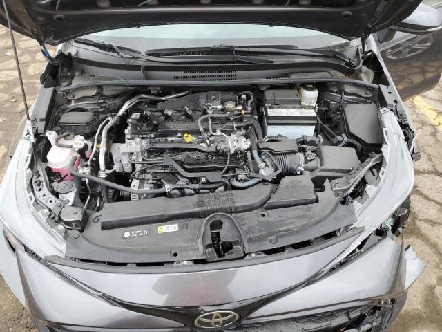 JTND4MBE7N3185008 - 2022 TOYOTA COROLLA SE GRAY photo 11