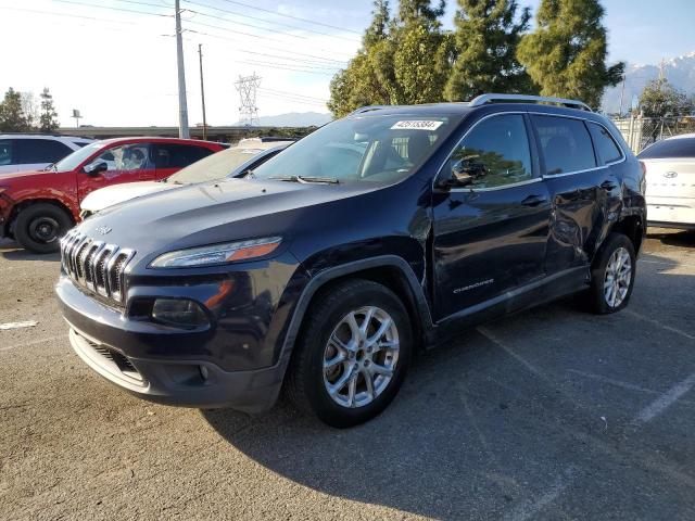 1C4PJLCB9GW125158 - 2016 JEEP CHEROKEE LATITUDE BLUE photo 1