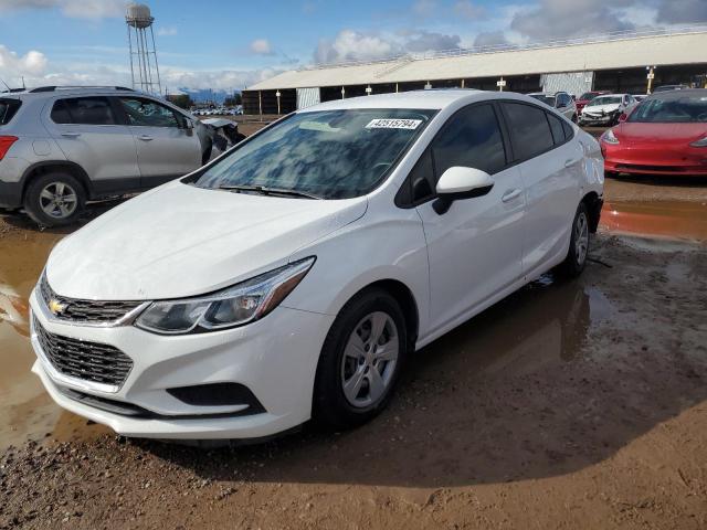 1G1BC5SM1J7142369 - 2018 CHEVROLET CRUZE LS WHITE photo 1