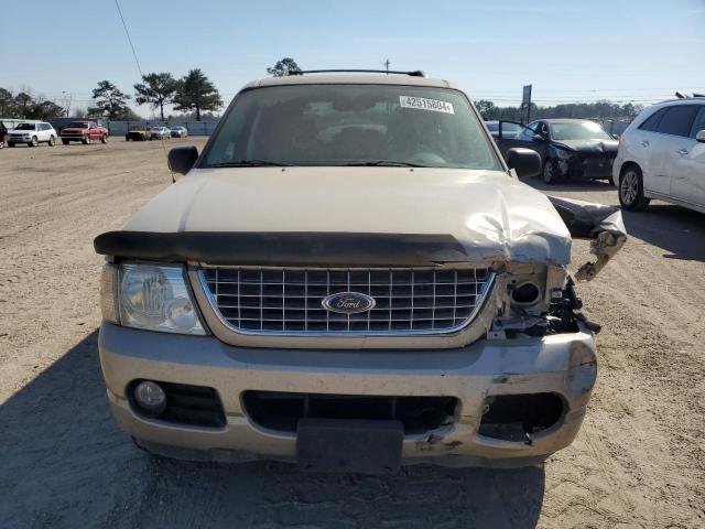 1FMZU63K24UA36505 - 2004 FORD EXPLORER XLT GOLD photo 5