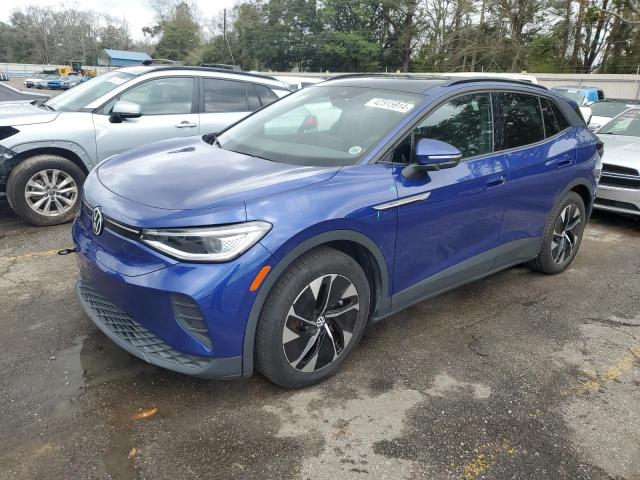 WVGTMPE28MP030635 - 2021 VOLKSWAGEN ID.4 PRO S ლურჯი ფოტო 1