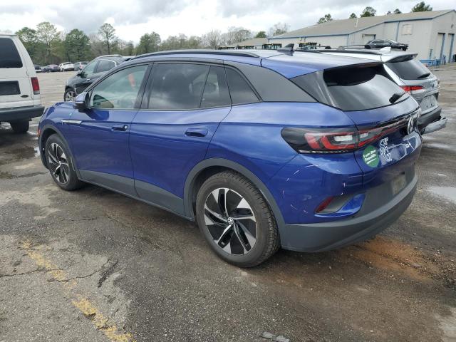 WVGTMPE28MP030635 - 2021 VOLKSWAGEN ID.4 PRO S ლურჯი ფოტო 2