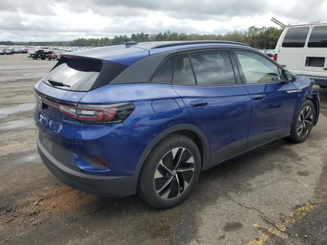 WVGTMPE28MP030635 - 2021 VOLKSWAGEN ID.4 PRO S ლურჯი ფოტო 3