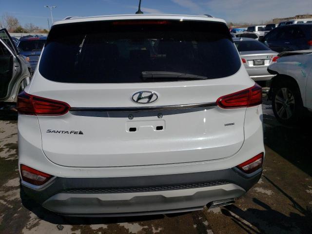 5NMS2CAD3KH011339 - 2019 HYUNDAI SANTA FE SE WHITE photo 6