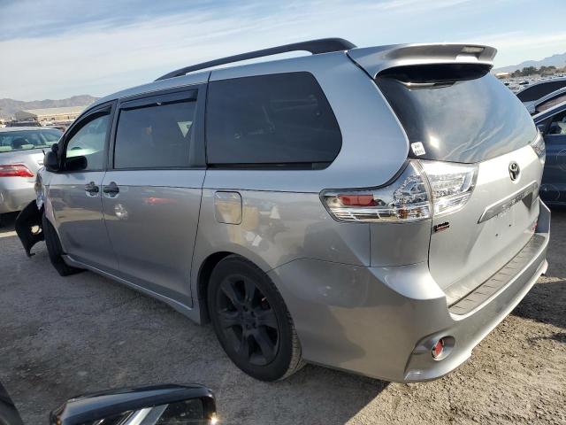 5TDXK3DC5FS674648 - 2015 TOYOTA SIENNA SPORT SILVER photo 2