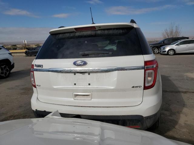 1FMHK8D86BGA53772 - 2011 FORD EXPLORER XLT WHITE photo 6