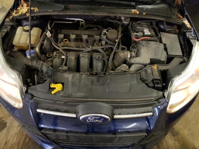 1FAHP3F20CL135089 - 2012 FORD FOCUS SE BLUE photo 11