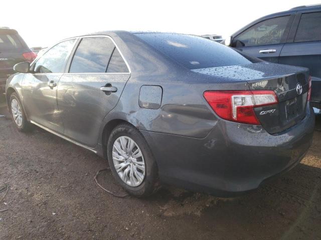 4T1BF1FK6CU031428 - 2012 TOYOTA CAMRY BASE GRAY photo 2