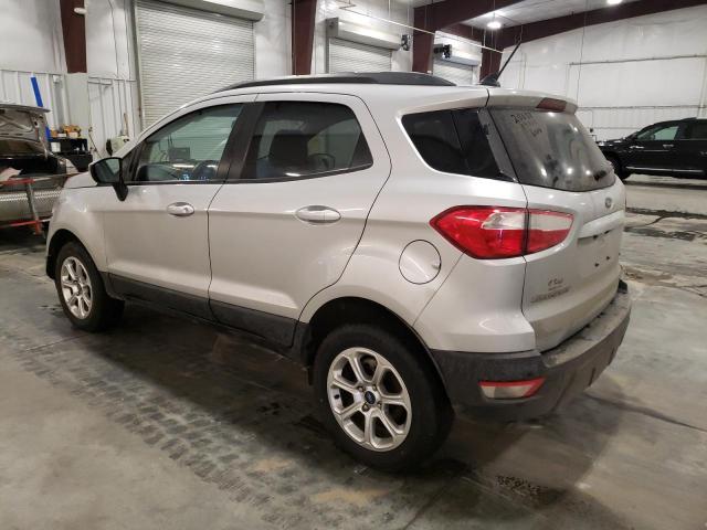 MAJ6P1UL8JC178051 - 2018 FORD ECOSPORT SE SILVER photo 2