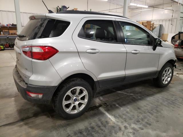 MAJ6P1UL8JC178051 - 2018 FORD ECOSPORT SE SILVER photo 3