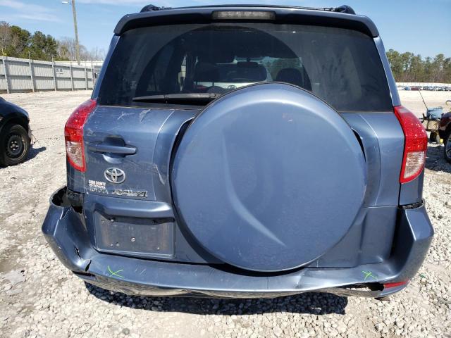 JTMZD33V986061022 - 2008 TOYOTA RAV4 BLUE photo 6