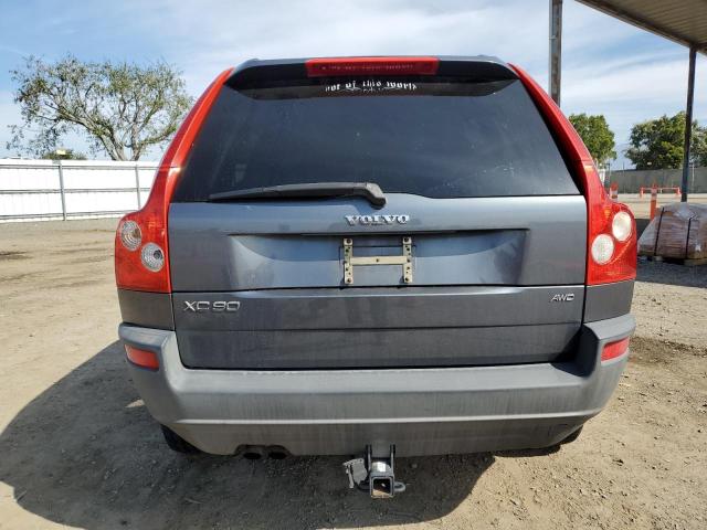 YV4CZ592261295266 - 2006 VOLVO XC90 GRAY photo 6