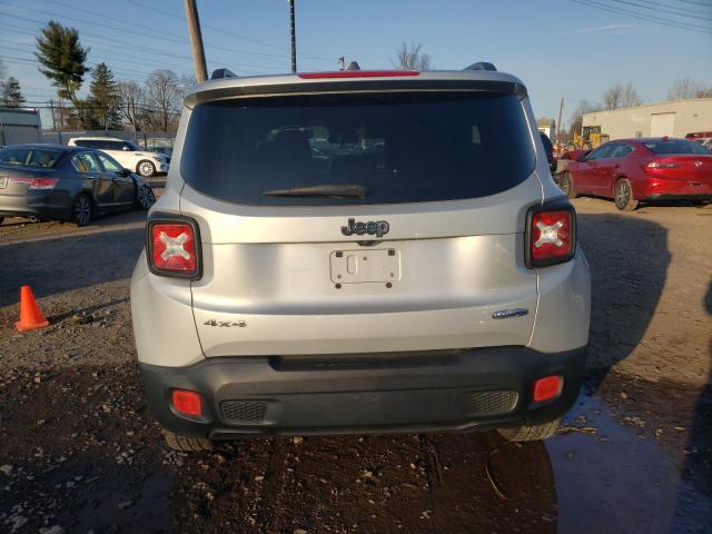 ZACCJBBT9GPE00107 - 2016 JEEP RENEGADE LATITUDE SILVER photo 6