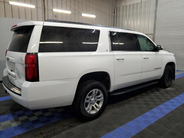 1GNSKHKCXKR287782 - 2019 CHEVROLET SUBURBAN K1500 LT WHITE photo 3