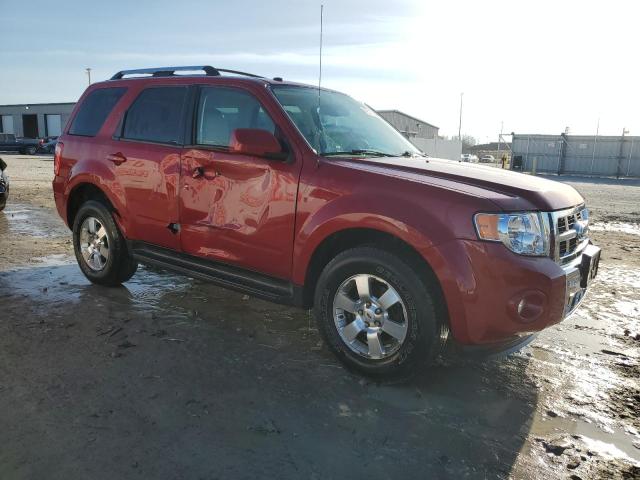 1FMCU0EGXBKB09611 - 2011 FORD ESCAPE LIMITED RED photo 4