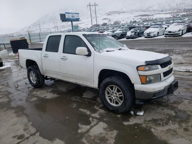 1GCHTCFEXB8105986 - 2011 CHEVROLET COLORADO LT WHITE photo 4